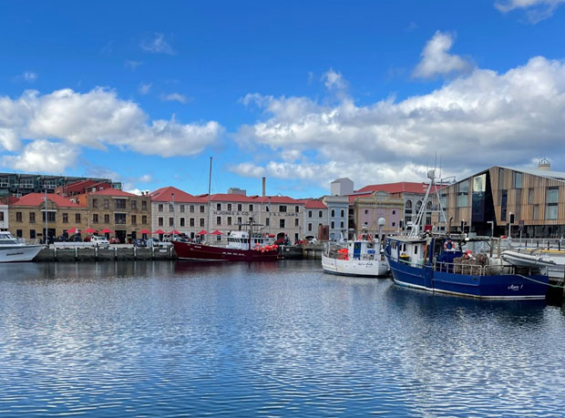 A port in Tasmania